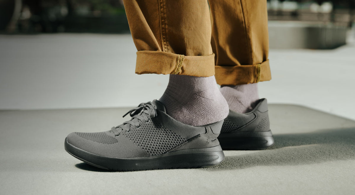 Gray Shoes